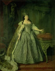 Portrait of the Empress Anna Ivanovna (1693-1740)